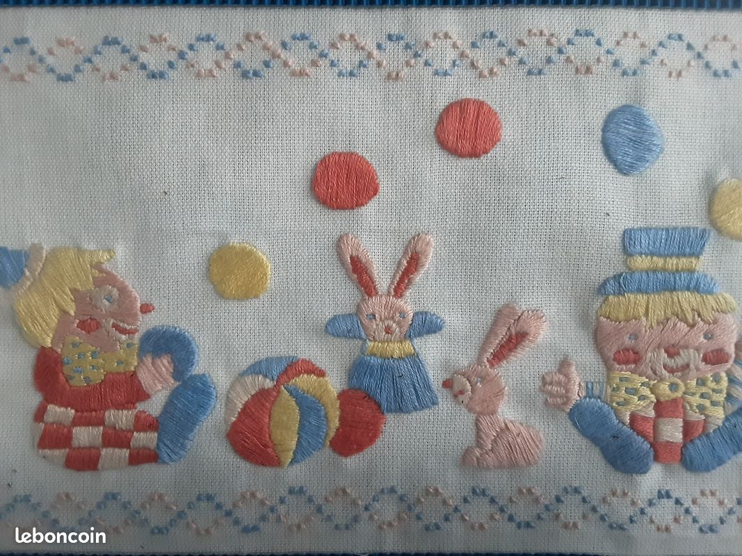 Broderie enfant années 90 (image 2)