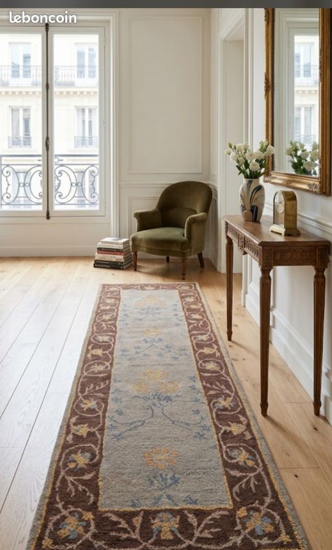 Tapis de passage BASHIAN "Venezia" 100% laine (76x244 cm) (image 1)