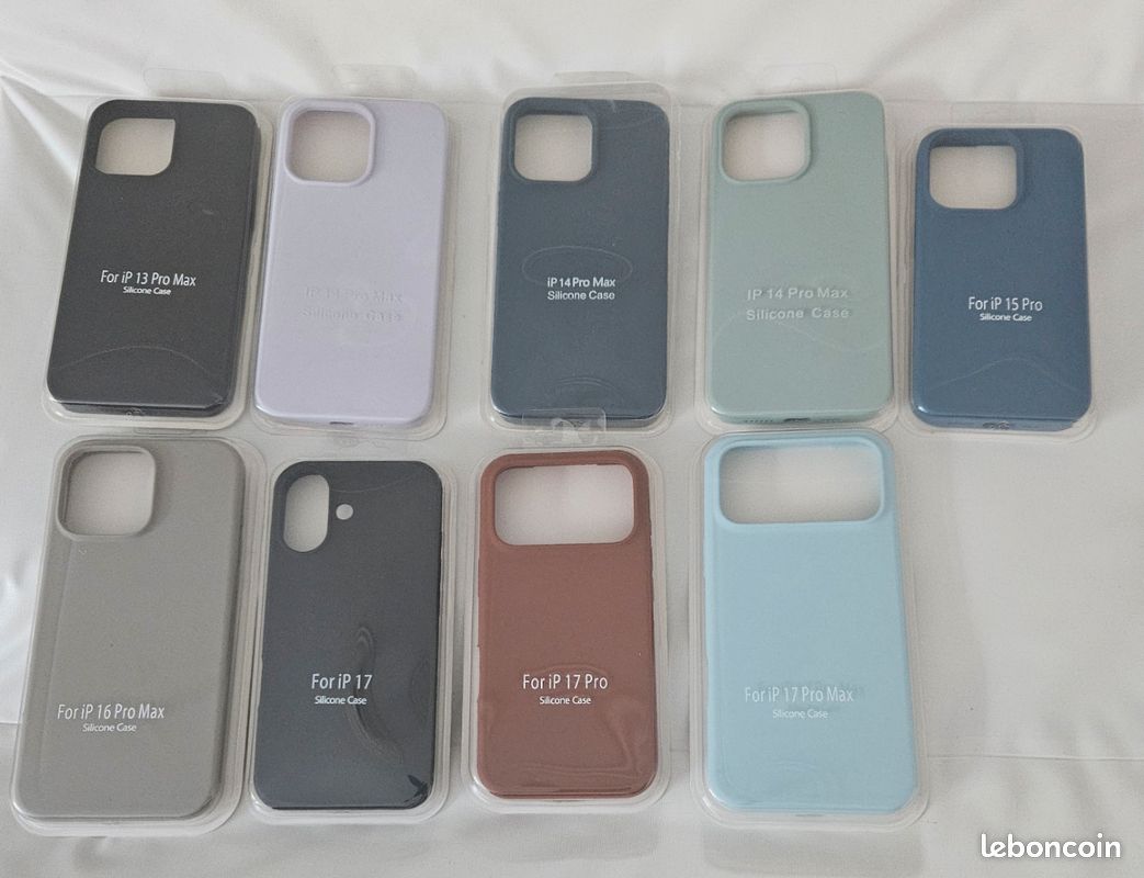 Coque silicone Noir pour iPhone 14