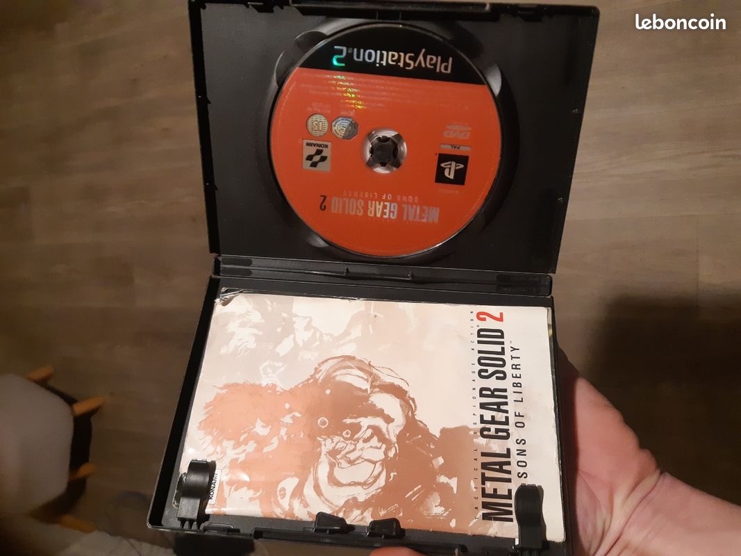 Jeu PS2 Metal Gear Solid 2: Substance - Version Japonaise (NTSC-J) En Bon état !
