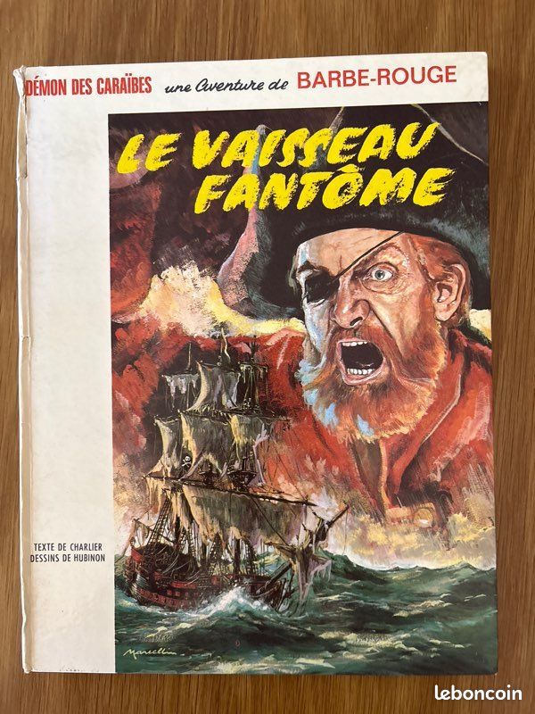 Le vaisseau fantôme- Barbe- Rouge EO 1966 (image 1)