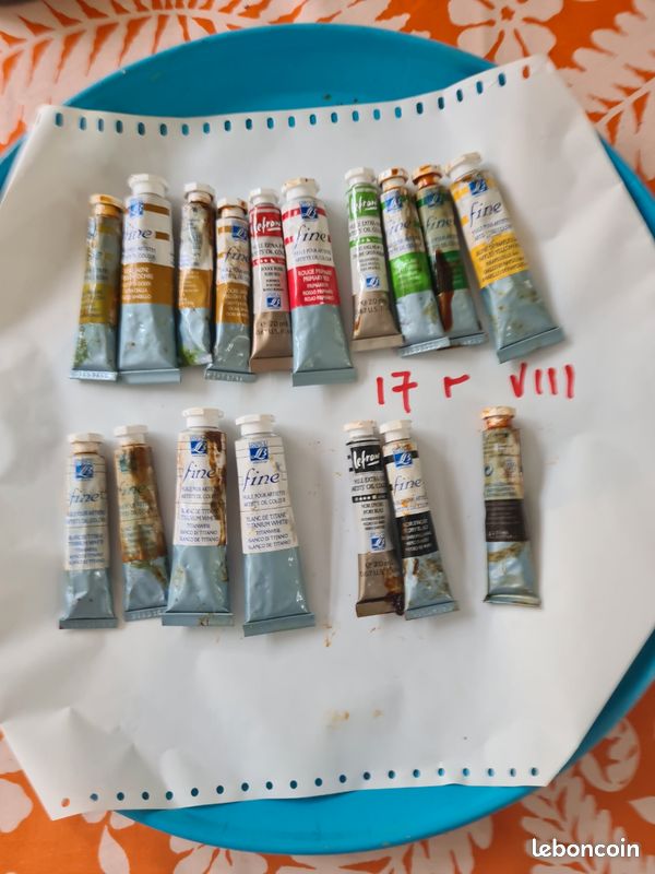 Tubes de Peinture à l huile (image 1)