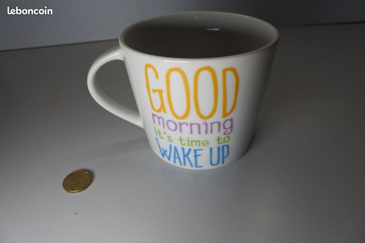 Tasse mickey good morning it s time to wake up (image 1)