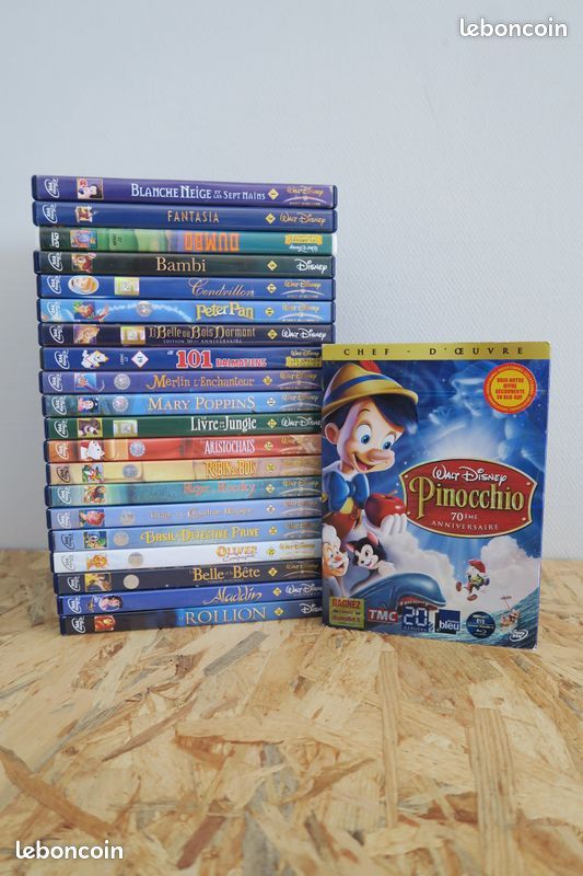 🎬 DVDs DISNEY 🎉 Classiques & suites 🌟 À l’unité ou en lot 🧚‍♀️ (image 1)