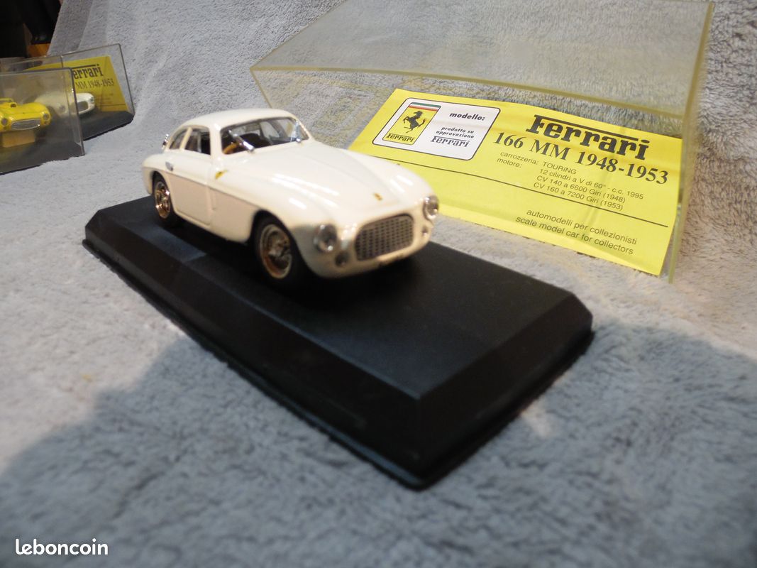 Miniature Art Model 1/43 – Ferrari 166 MM Stradale – Zamak Multicolore – Année 1970