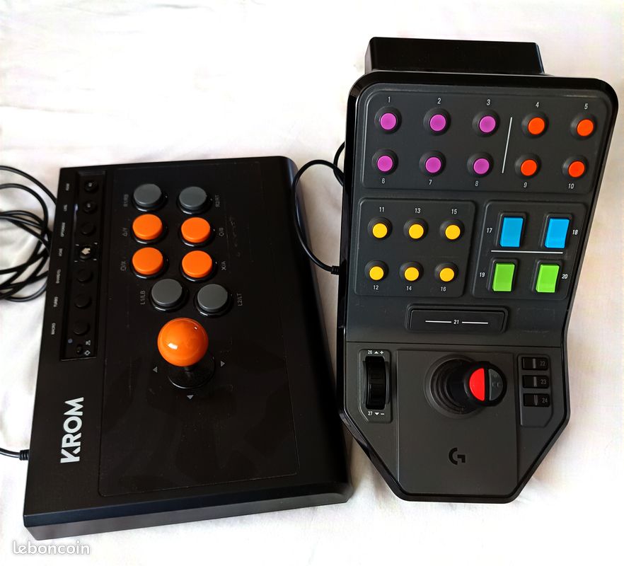 Side Panel Control Deck – Farming Simulator + KROM (image 1)