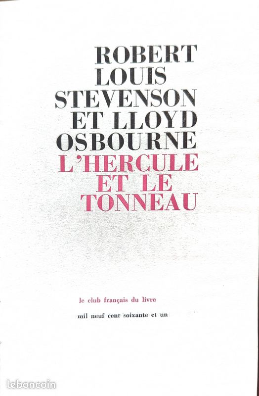 Robert Louis Stevenson et Lloyd Osbourne - L'hercule et le tonneau (image 2)