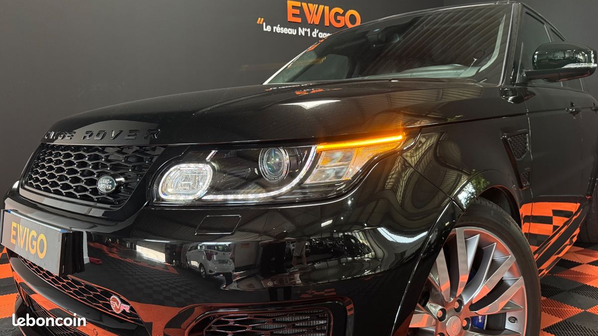 LAND ROVER RANGE ROVER SPORT V8 5.0 550 CH SVR / ORIGINE FRANCE / TOIT OUVRANT / MERIDIAN / CAMÉRA / SUIVI LAND ROVER COMPLEt (image 14)