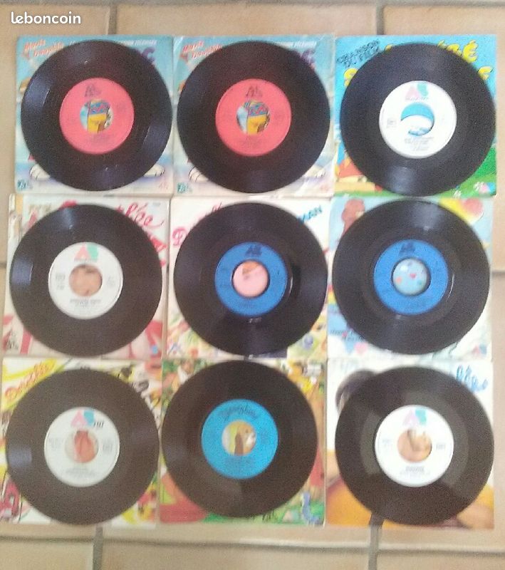Vinyle 45 t enfants années dorothe (image 2)