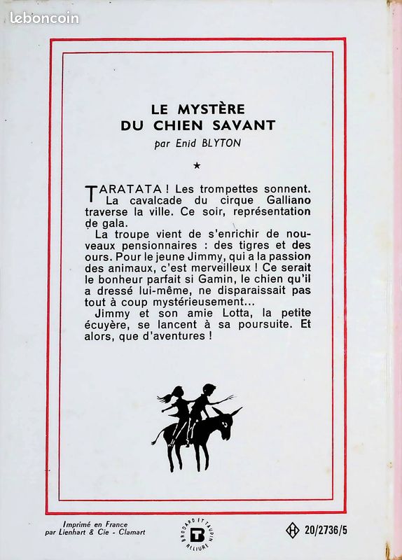 Le mystère du chien savant - Enid Blyton (image 2)