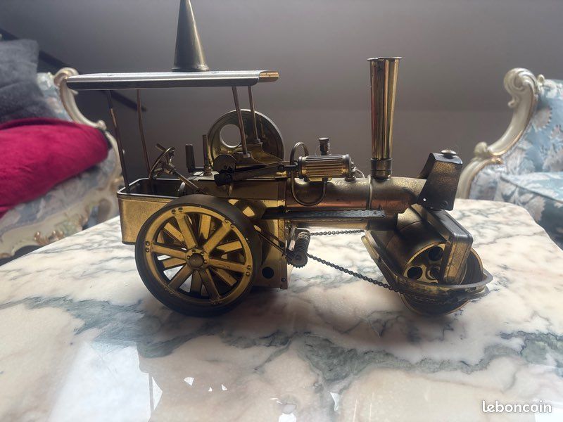 Ancienne Machine à Vapeur Artisanale – Modèle De Collection (réf. 54890)