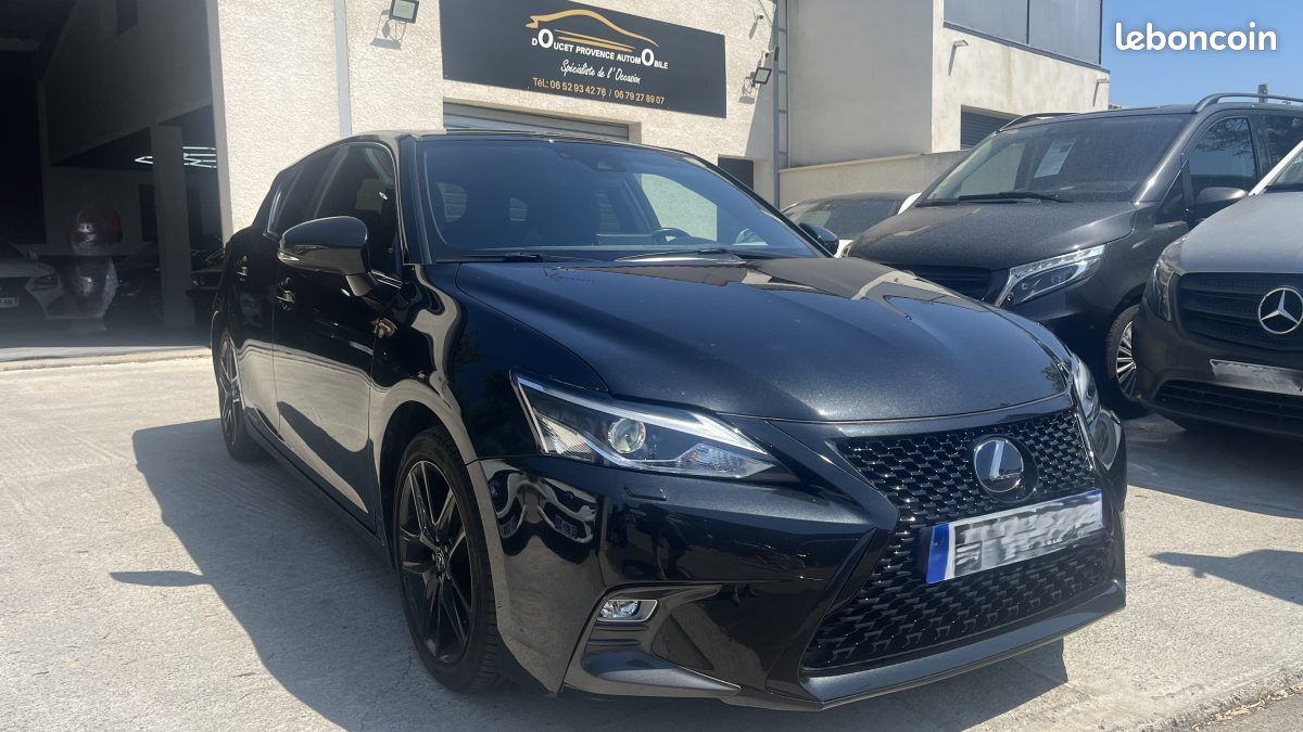 LEXUS CT200H RARE SPORT EDITION suivi Lexus Complet 1,8 L 136 CV 2020 (image 1)