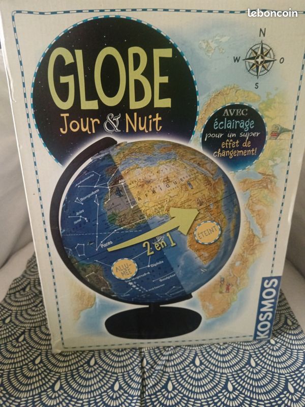 Propose un globe terrestre (image 1)