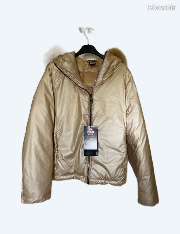 Doudoune dorée COLMAR Femme 38 NEUF (image 1)