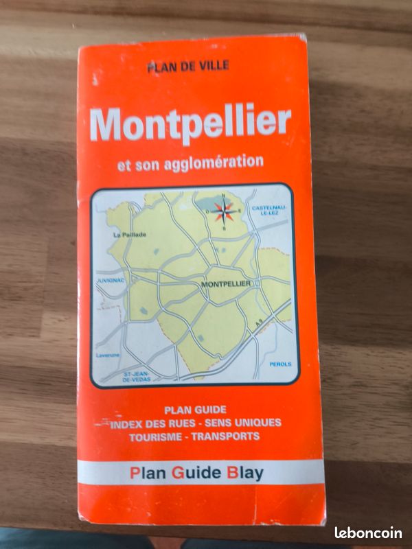 Plan de ville Montpellier et son agglomération (image 1)