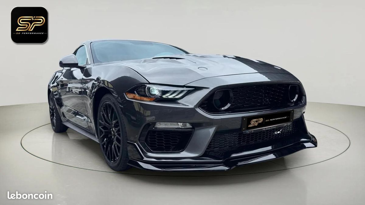 FORD Mustang GT * V8 5.0 * 421 ch * BVA * Faible Kilométrage * Cuir (image 1)