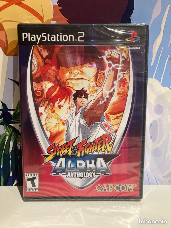 Jeu PS2 - Street Fighter Alpha Anthology - Neuf Sous Blister Scellé
