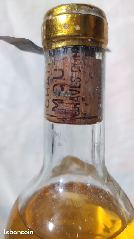 Rare Château Moutin Liquoreux Graves Supérieures SEC des Années 60-70 J. Darriet (image 4)
