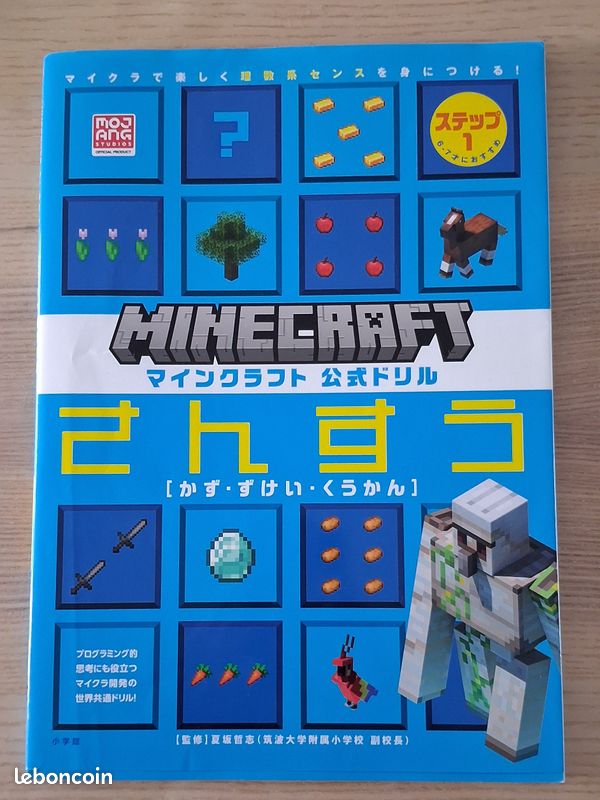 Livre Minecraft en japonais (image 1)