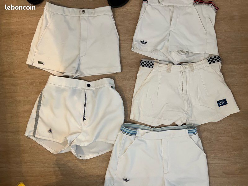 Lot vêtements sport vintage tennis – Collection Yannick Noah » (image 15)