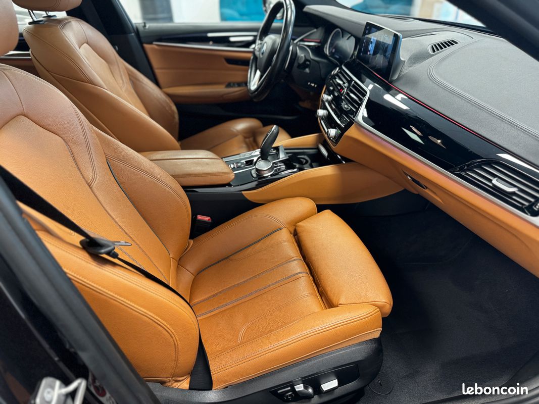 BMW SERIE 5 G30 530d xDrive 265 ch BVA8 LUXURY LINE | SUIVI COMPLET BMW (image 4)