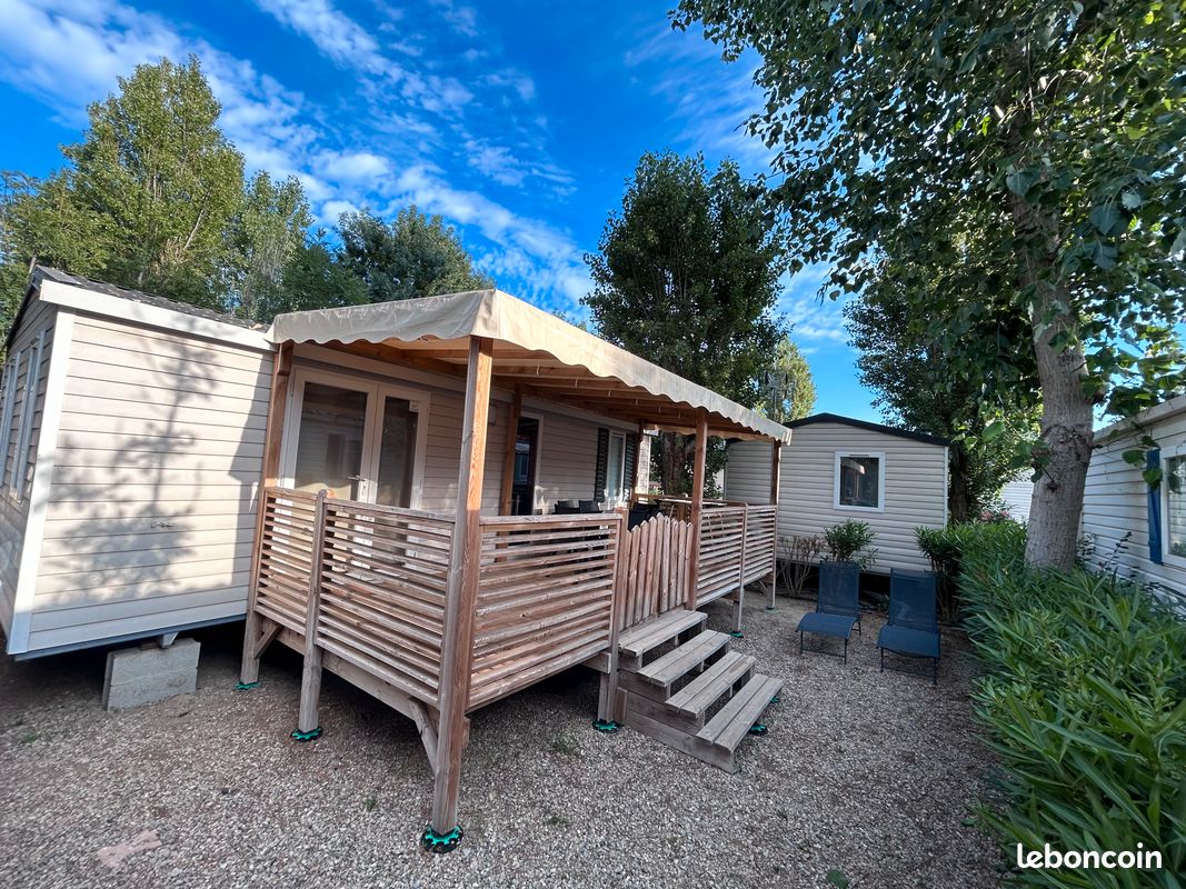 Mobil home 4/6 personnes - La Carabasse - Vias Plage (image 1)