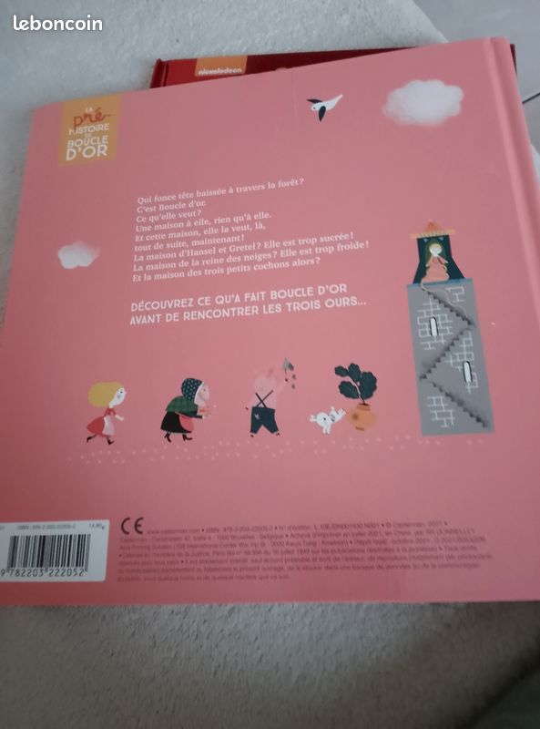 Livre la pré histoire de boucle d'or (image 2)