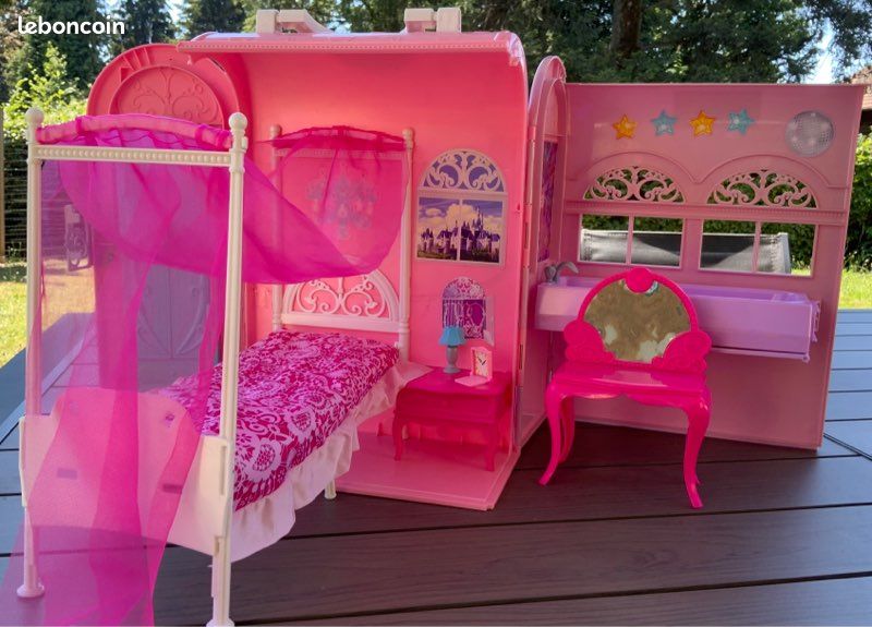 Barbie maison transportable pop star (image 1)