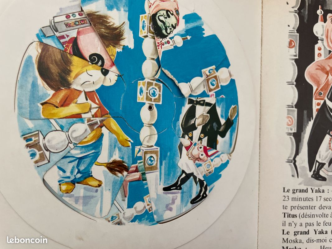 Titus le petit lion pop up livre animé (image 11)