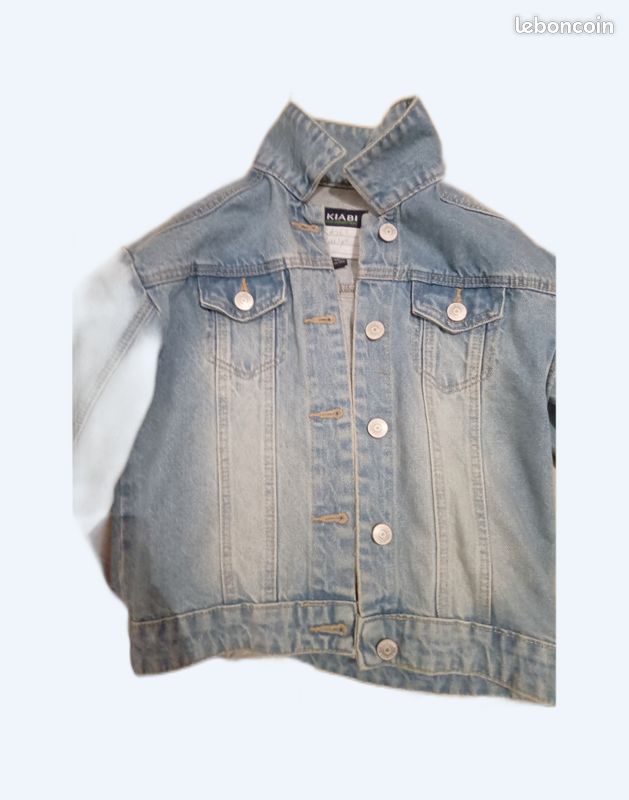 Veste En Jean KIABI Pour Fille - Taille 14 Ans - Neuve Avec étiquette - Magnifique Modèle