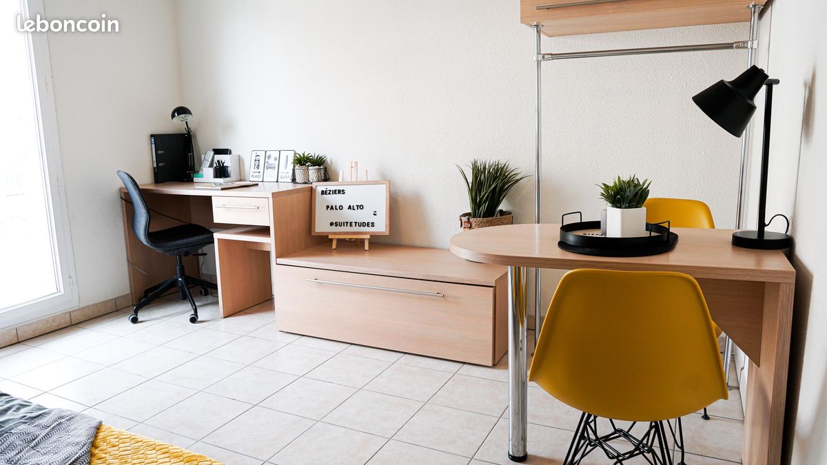 Appartement 1 pièce 19 m² · à Béziers · 19 m² · 460 €/mois