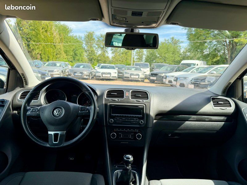 Volkswagen golf vi 1.4l tsi 122cv finition confortline 176.000kms 09/2011 clim régulateur de vitesse fermeture centralisée bluetooth (image 9)