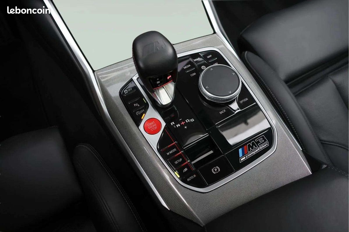 BMW M3 Competition * Dravit Grey * Toit Ouvrant * Harman Kardon * HUD * Sièges M Carbon Look (image 15)