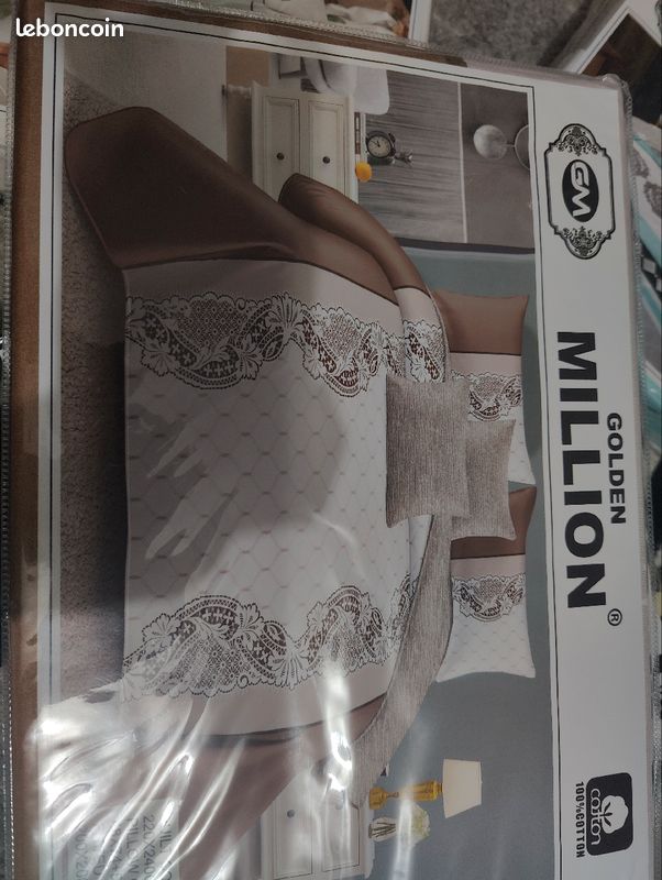 Housse de couette + Taie d'oreiller + Drap housse (image 10)