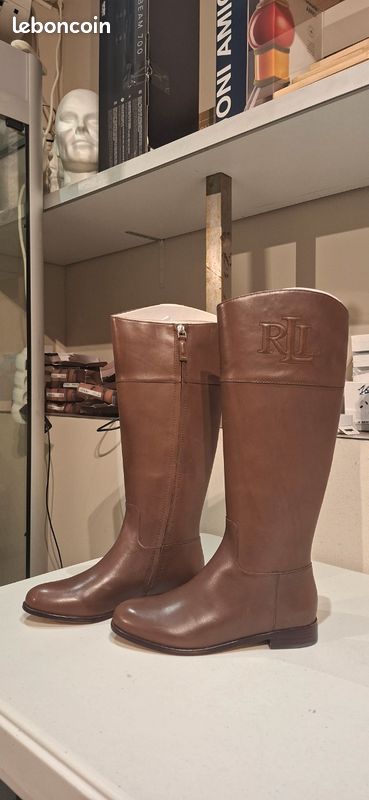 Bottes D'équitation Vintage Rossetti – Marron – Fabriquées En Italie – Unisexe