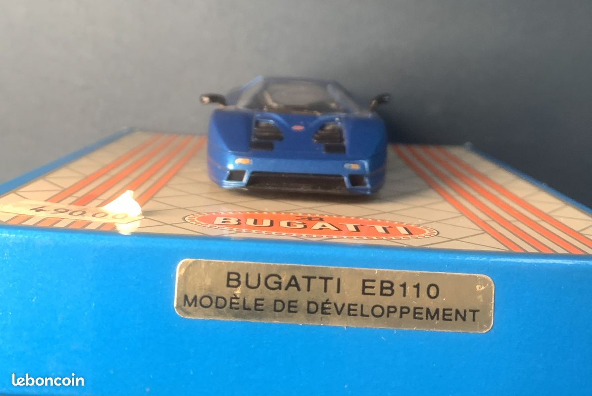 BUGATTI MINIATURE EB110 NOREV, modèle de production, verte EUR 58,00 - PicClick FR