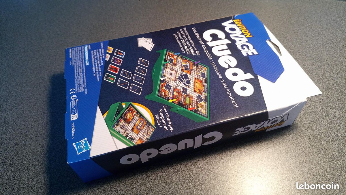 Hasbro Cluedo - Jeu de société Cluedo - Jeu de Voyage - Version française (image 2)