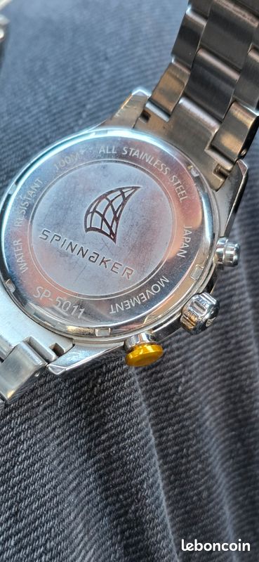 Montre Spinnaker Montecarlo SP-5011-22 Homme - Neuf Avec étiquettes Et Boîte Originale