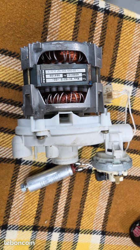 Pompe De Circulation Miele 4998104 Pour Lave-vaisselle – Moteur Turbine