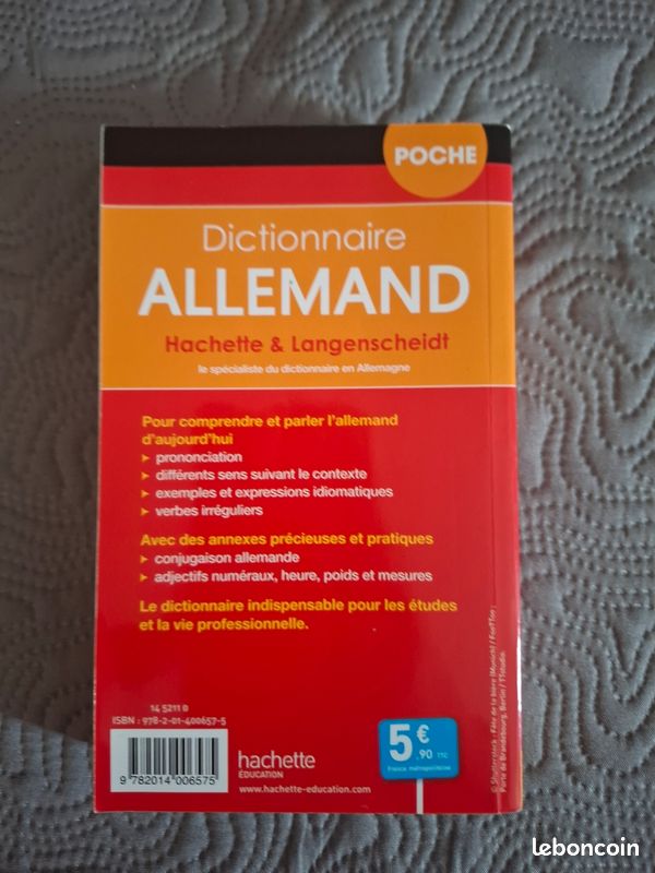 Dictionnaire Français/Allemand Hachette (image 2)