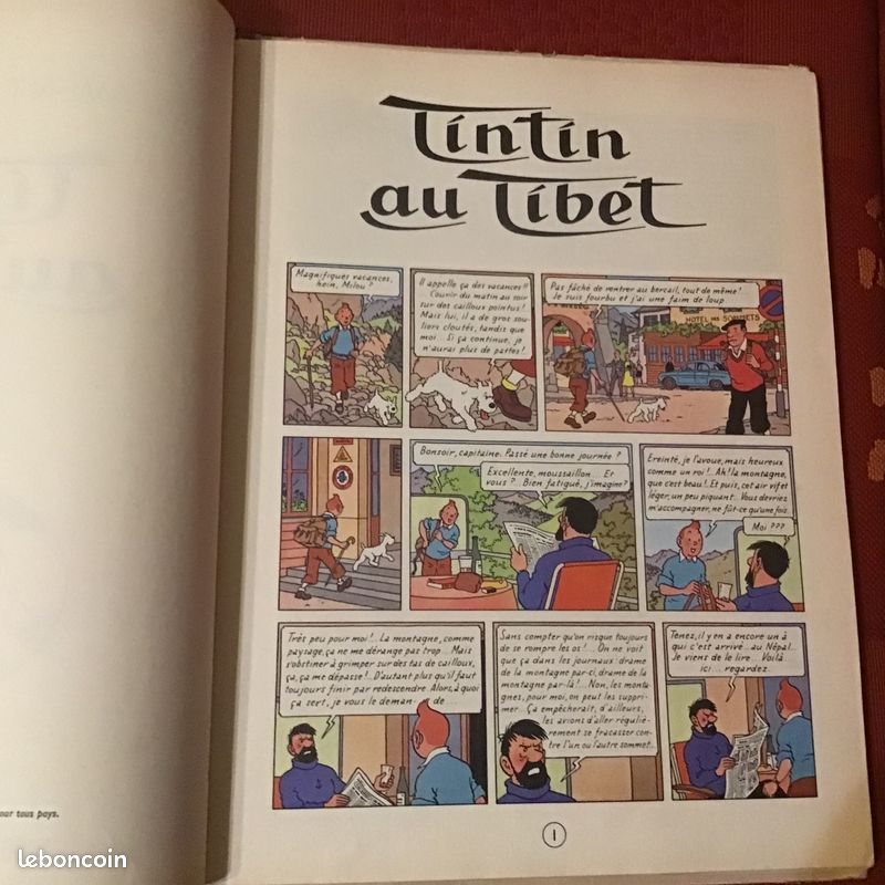 Tintin au Tibet en première édition (image 7)