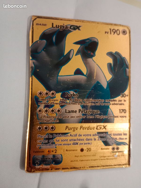 Carte pokémon lugia pv190 2019 (image 1)