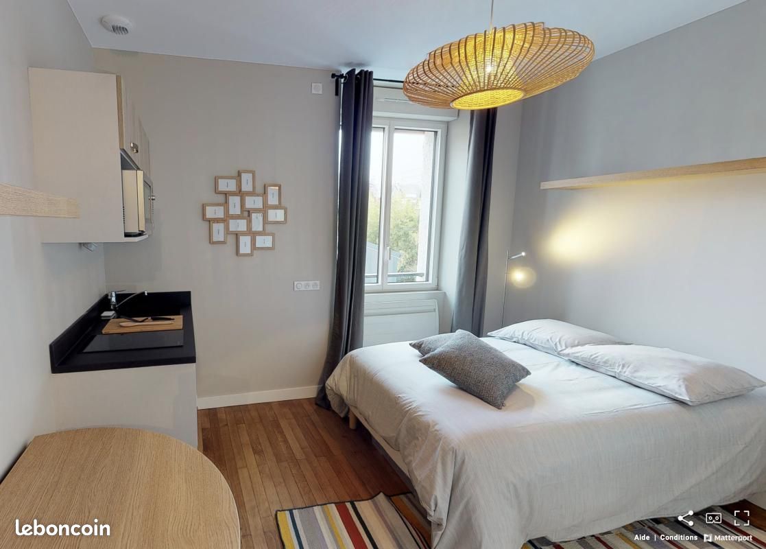 Appartement 1 pièce 19 m² · à Nantes · 19 m² · 624 €/mois