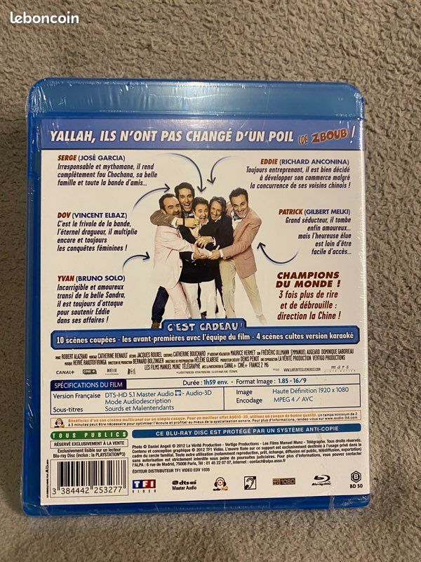 La vérité si je mens 3 Blu-ray Ray neuf soublister (image 2)