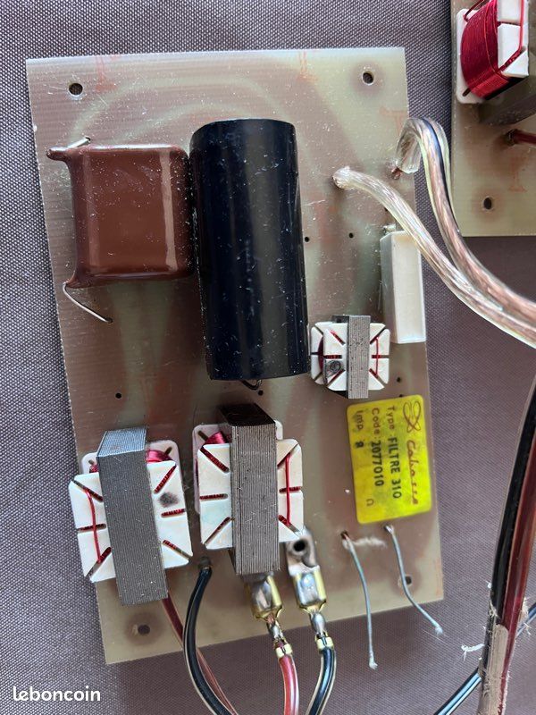 Filtre + Câbles Cabasse 3V4C Pour Sampan 310 – Révisé, Testé, Fonctionnel