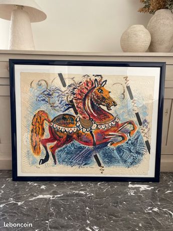 2 Petits Manèges En Tôle Anciens – 1 Complet Lithographié, 1 Incomplet Peint – CR? JEP?