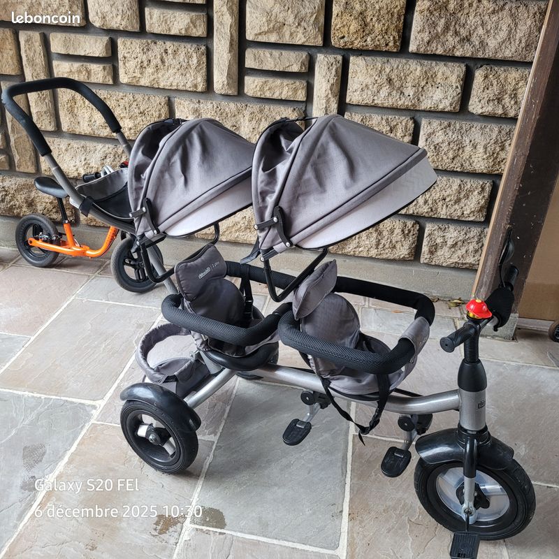 Chipolino Tricycle, 2Play pour jumeaux (image 3)