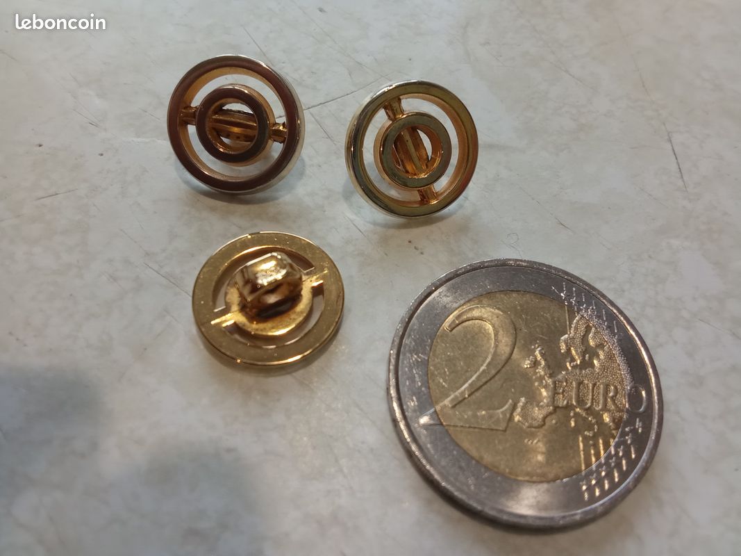 Lot De 6 Ou 11 Boutons Vintage Marron Bombé - Tailles 1,8 à 3 Cm, Fond De Mercerie Français