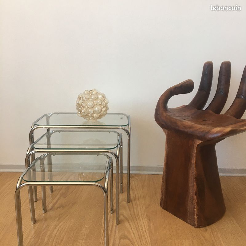 Tables gigognes vintage (image 1)