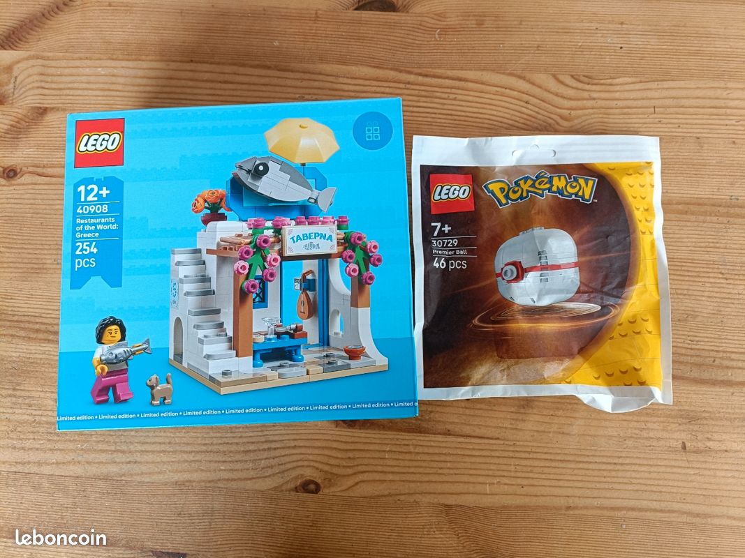 Lego 40908 restaurant de grece + lego 30729 (image 1)